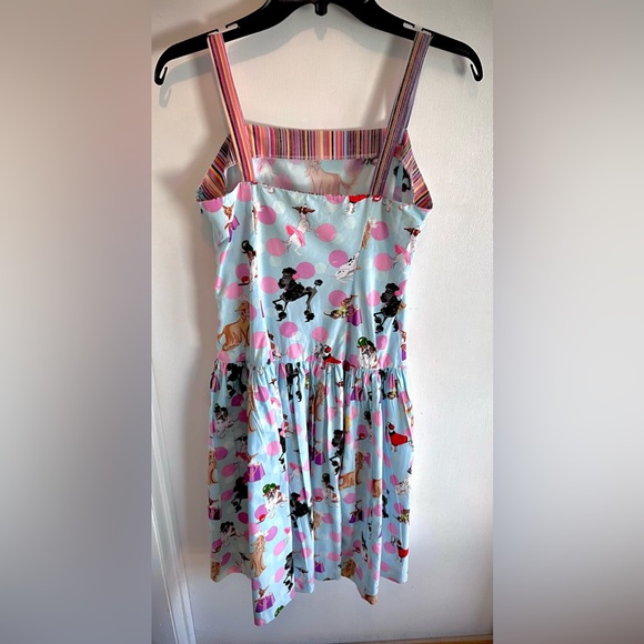 Cute Dress-Small-Designed w/dogs for animal lovers-Cleaned & Pressed-Vintage - Picture 9 of 15